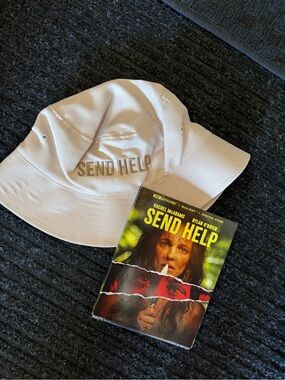 Send Help DVD and PR package hat